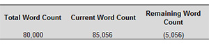 Final word count description.